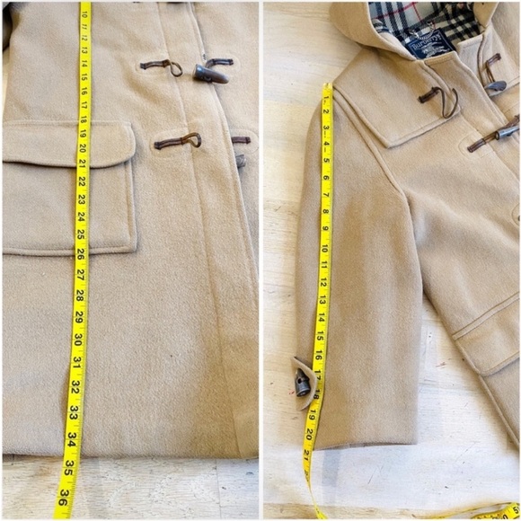 Burberry Brit classic toggle wool duffle coat EUC - Picture 16 of 16